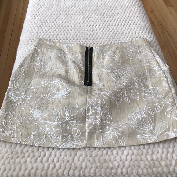 COPY - Aqua Formal Skirt. Sz Lg - Picture 2 of 5